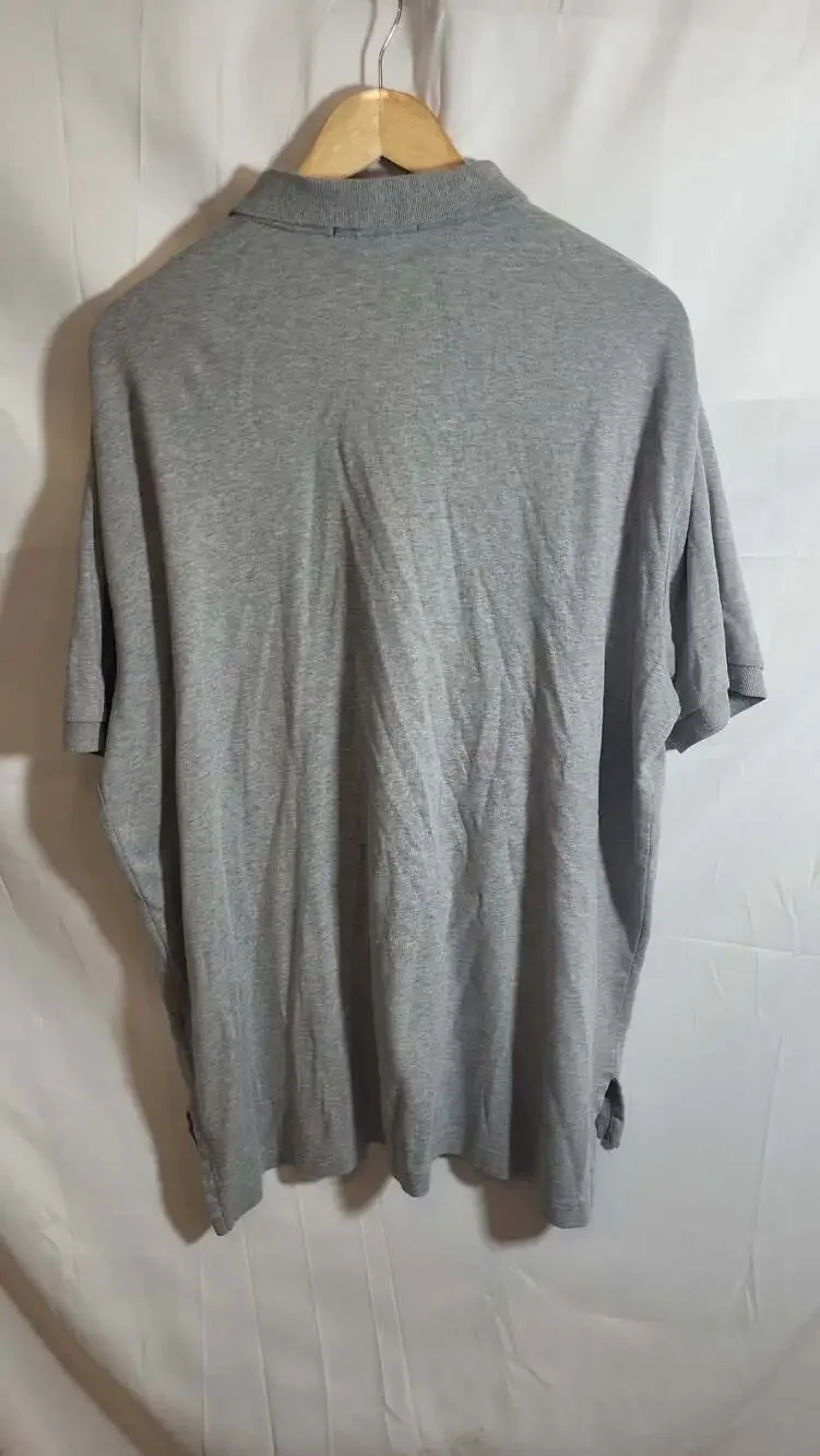 Polo Ralph Lauren Men's XL Gray Short Sleeve Classic Fit Cotton Polo Shirt